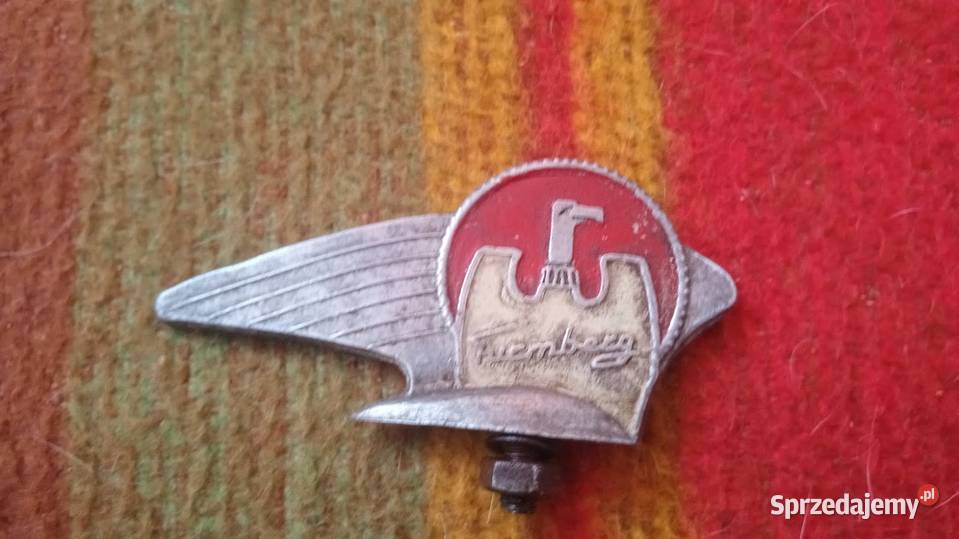 Stary emblemat znaczek rowerowy Turmberg/unikat