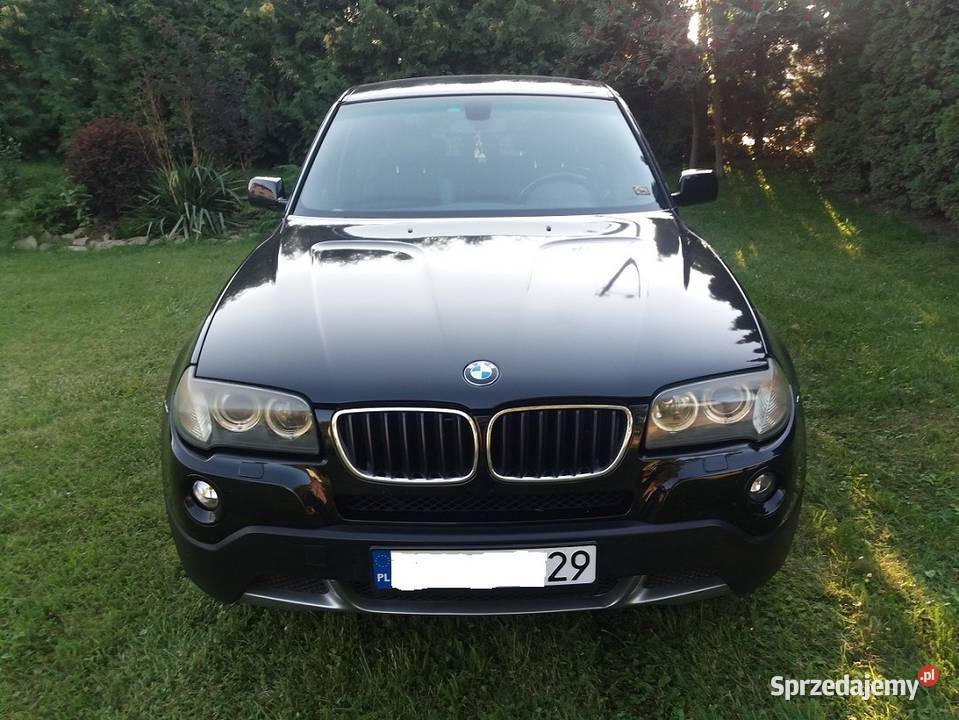 BMW X3 20D Xdrive czarny małopolskie Nowy Sącz