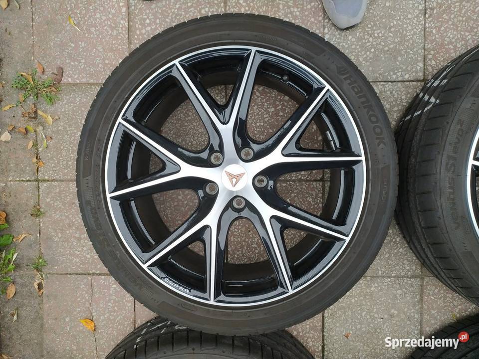 Oryginalne felgi Seat Cupra 19 opony letnie Samochodowe Bytów