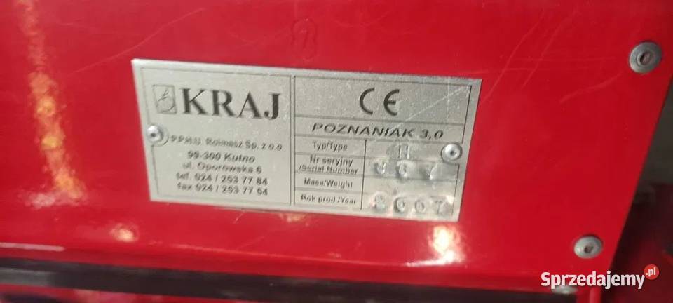 Siewnik Poznaniak H 30 m nieuszkodzony Łowicz