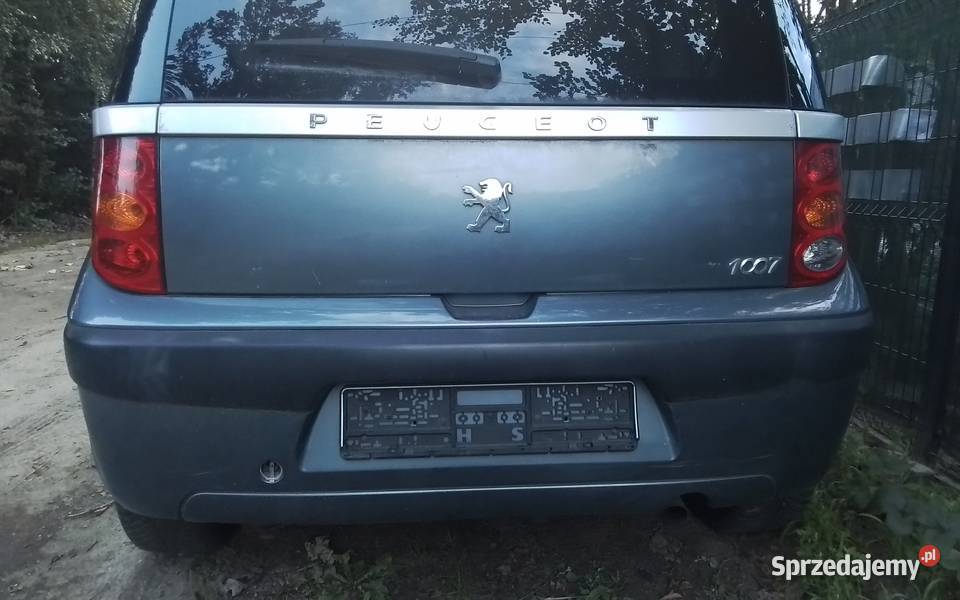 Peugeot 1007 szyba tył tylna inne
