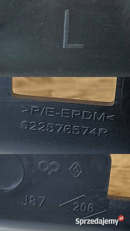 RENAULT CAPTUR 13 SPOILER CHLAPACH LEWY PRZÓD Pleszew