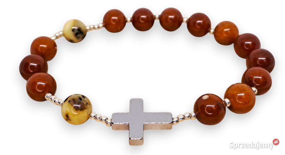 Bransoletka różaniec dziesiątka różańca z Warszawa