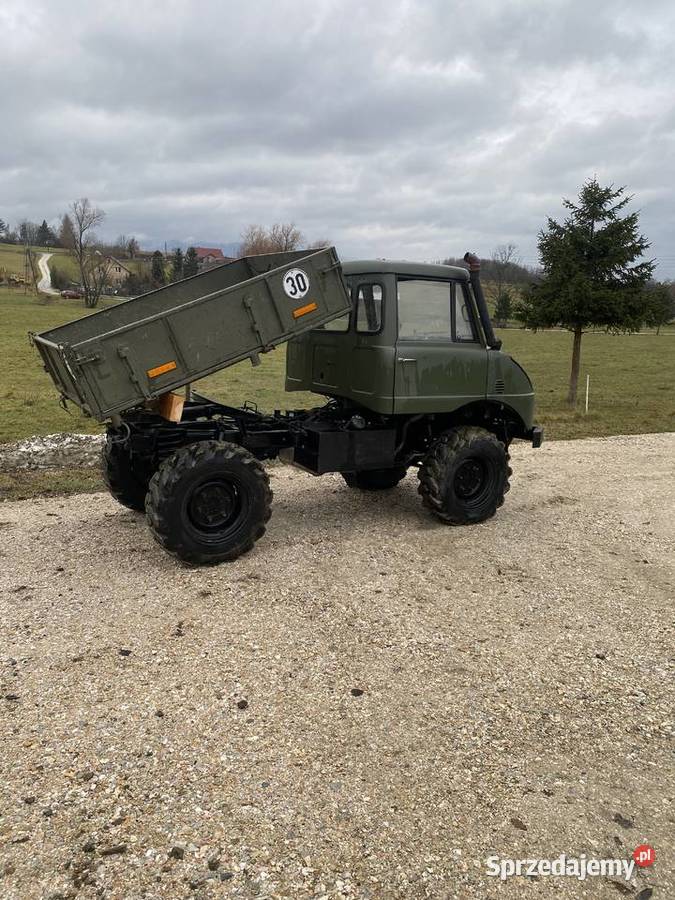 Mercedes Unimog 421 Diesel 4x4 blokady WOM manualna Bystrzyca Kłodzka