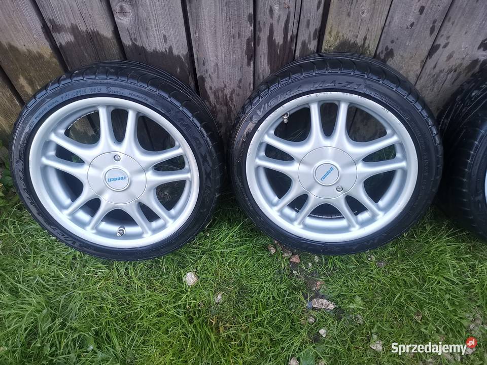 Sprzedam alufelgi 16 firmy rondell 4x100 mm 75 j dolnośląskie Nowa Ruda