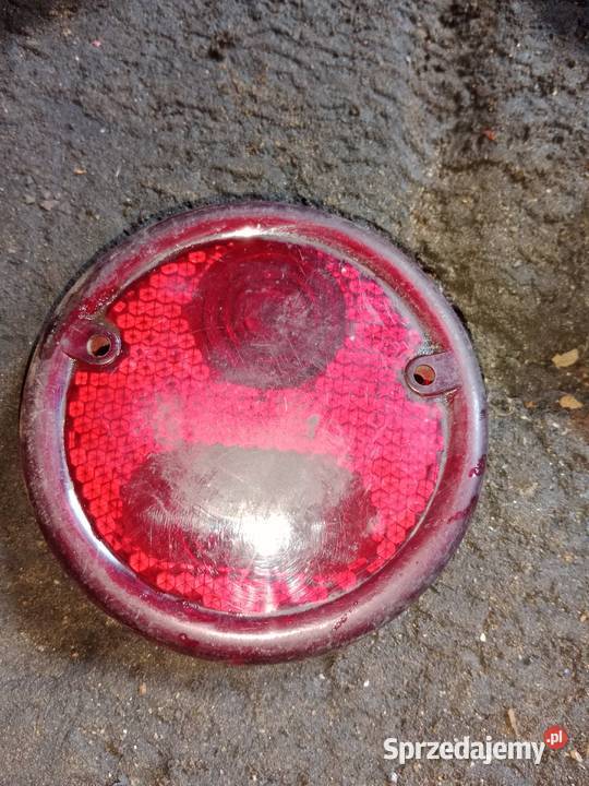 Tylna lampa klosz szkło M72 GAZ URAL K750 ciężarowe łódzkie Poddębice