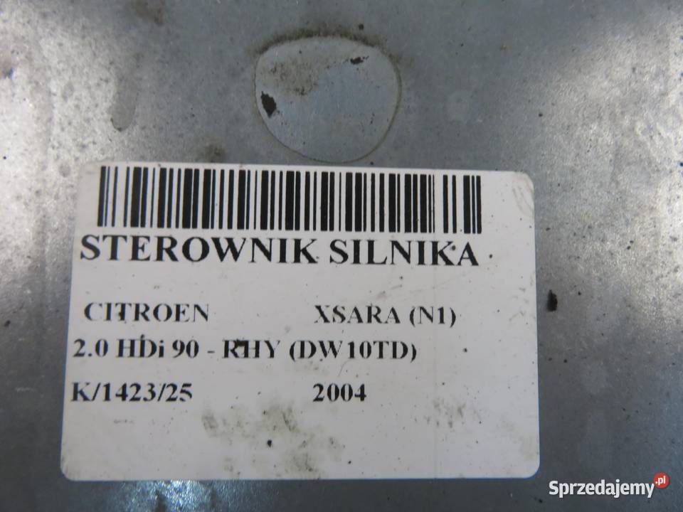 STEROWNIK CITROEN XSARA N1 20 HDi 5WS40106GT
