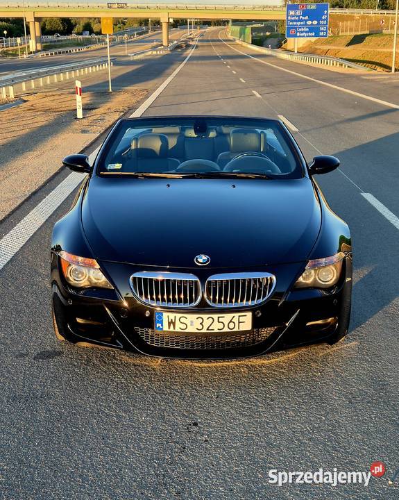 BMW M6 V10 E64 507 kabriolet Rok produkcji 2007 Siedlce