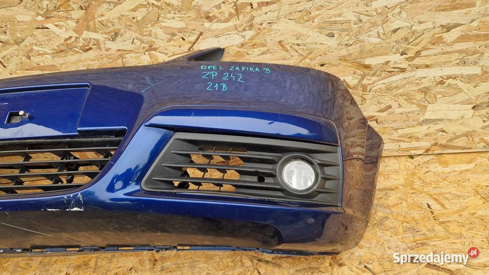 OPEL ZAFIRA B Z21B ZDERZAK PRZÓD PRZEDNI HALOGEN osobowe Słowikowo