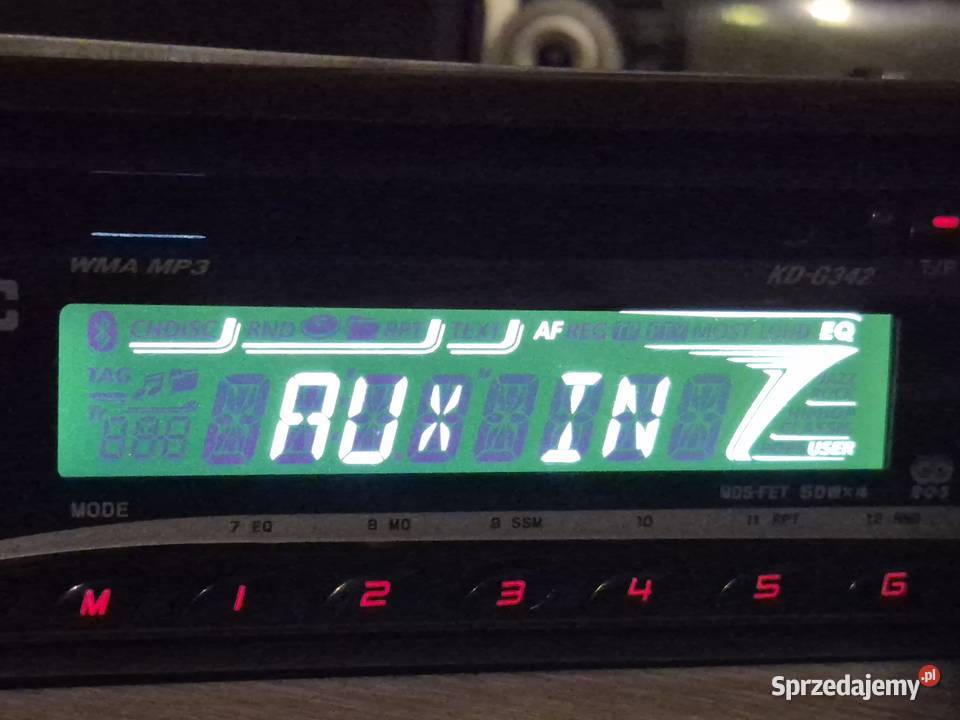 JVC KDG342 MP3AUX Radio samochodowe Radioodtwarzacze Łódź