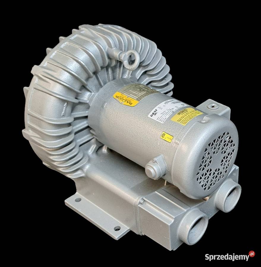 Wentylator Bocznokanalowy BALDOR GAST 1 5kW Pleszew