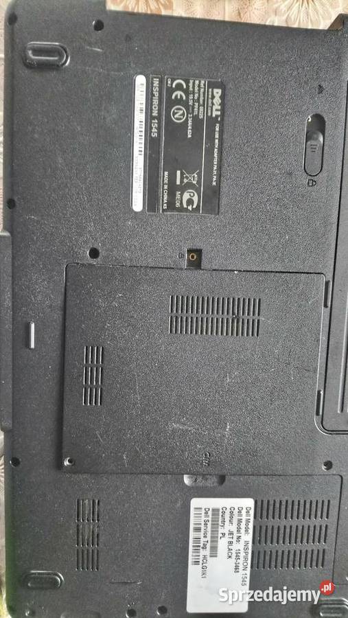 Dell inspiron 1545części płyta główna obudowy Grodzisk sprzedam
