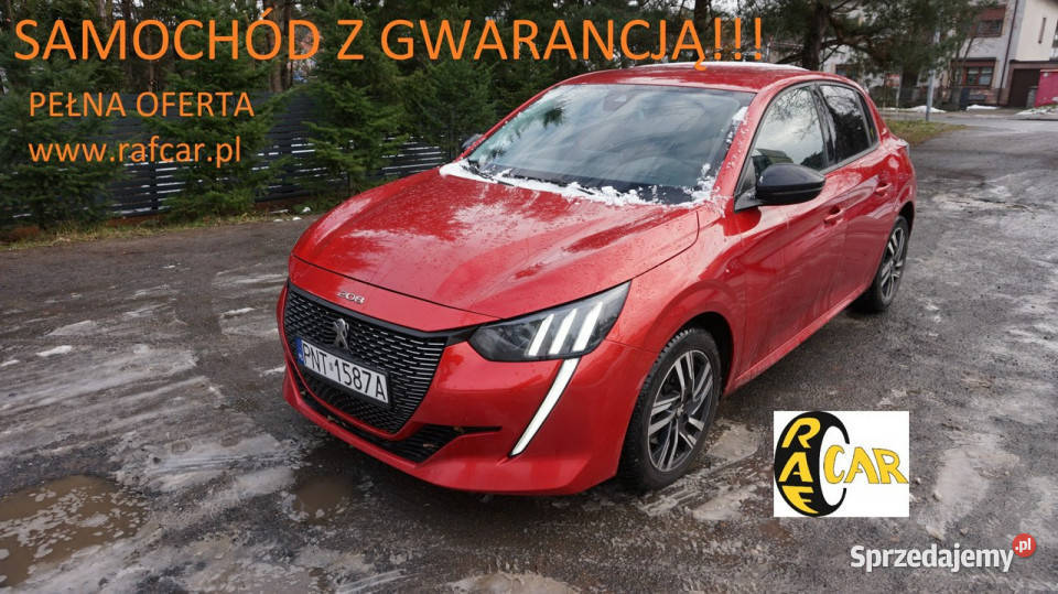 Peugeot 208 piękny Automat Gwarancja II 2019 Zielona Góra