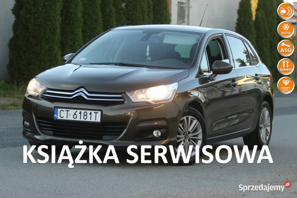 Citroen C4 2011r. 1,6 BENZYNA+GAZ 5 drzwi klimatyzacja PERFEKT Nowy przygl…