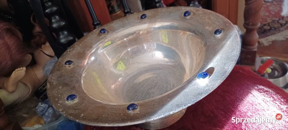 ZABYTKOWE POSREBRZANE 3 MISY INDYJSKIE 250ZL Swarzędz