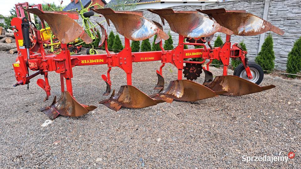 Pług Niemeyer Alpha 4 skibowy wielkopolskie Miejska Górka