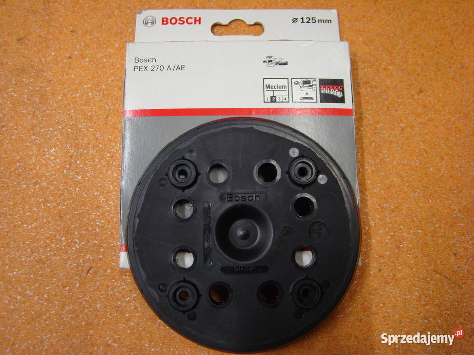 Talerz szlifierski dysk BOSCH PEX 270A AE fi 125 Bielsko-Biała