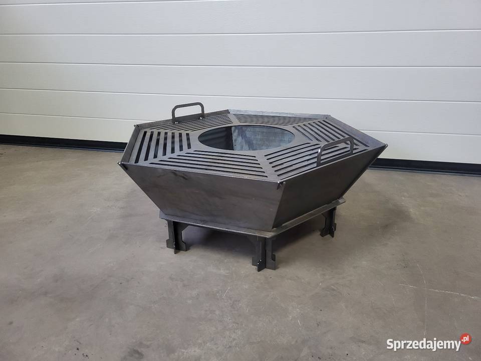Grill ogrodowy palenisko z metalu blachy 3mm 76