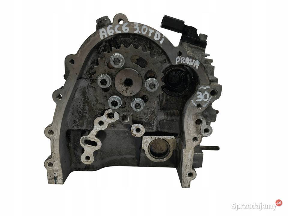 GŁOWICA CYLINDRÓW PRAWA Audi A6 C6 30 TDI 0594AF Chełm