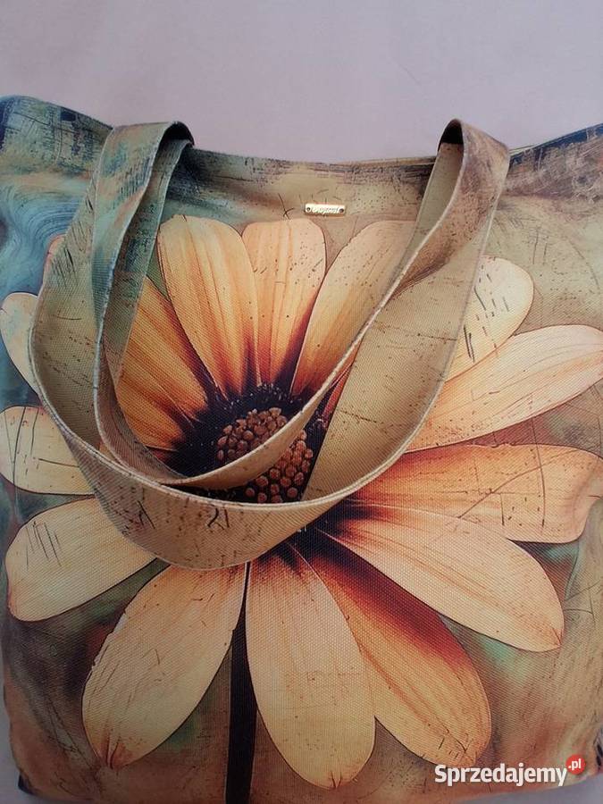 Torba shopperka z tkaniny wodoodpornej sprzedam Pozostałe Nakło nad Notecią