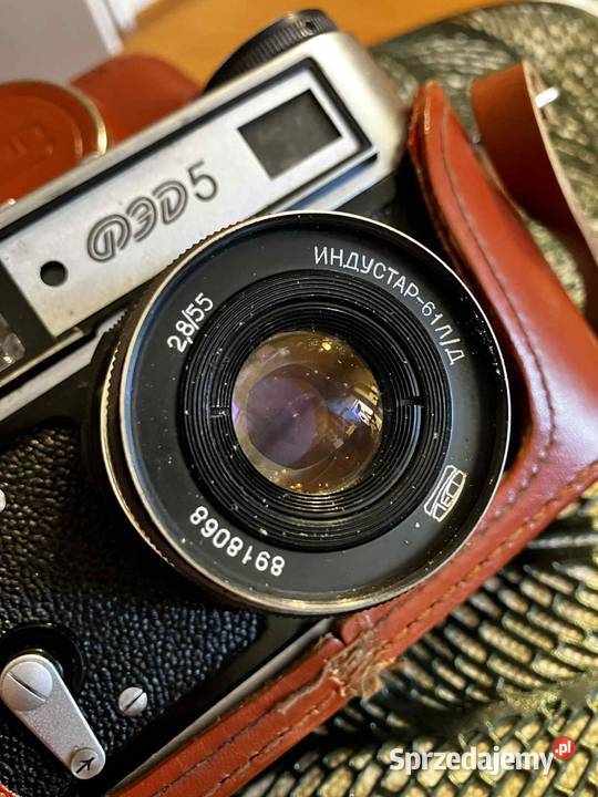 Aparat fotograficzny FED5 Made in USSR Stan Aparaty Gdynia