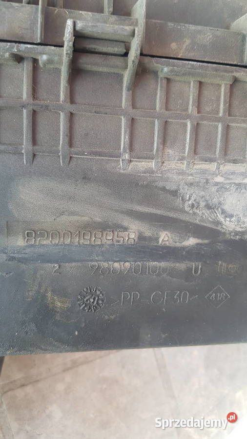 odbudowa filtra powietrza Renault Clio II lift Szczecin sprzedam