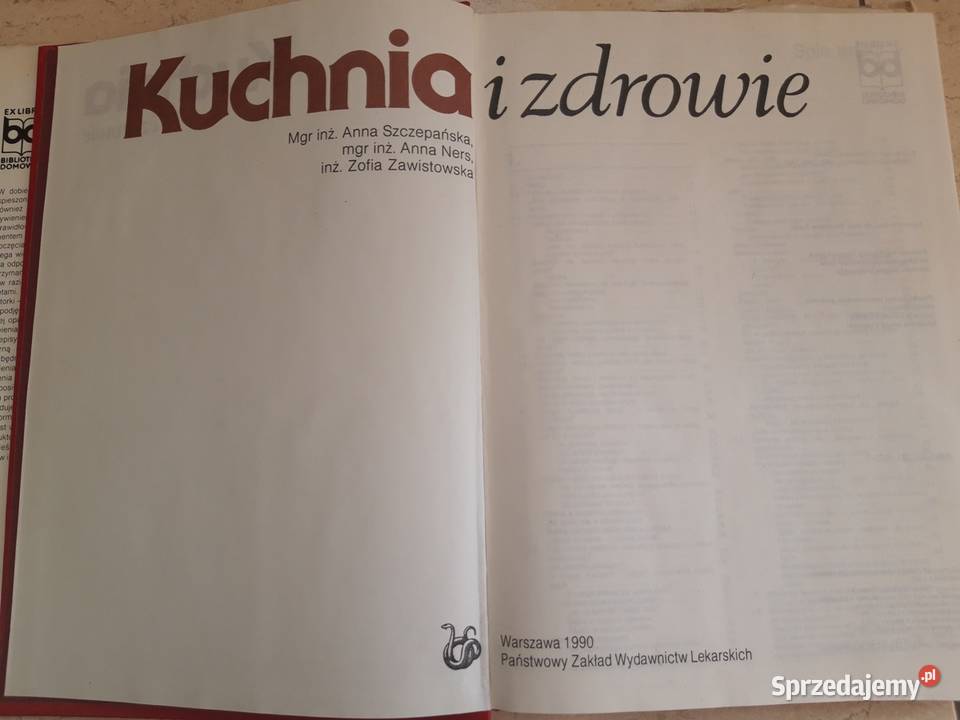 Kuchnia i zdrowie Szczepańska Ners Zawistowska Bielsko-Biała