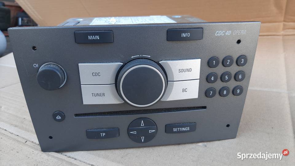 radio oryginał opel astra h zafira b 453116246 dolnośląskie Korzeńsko