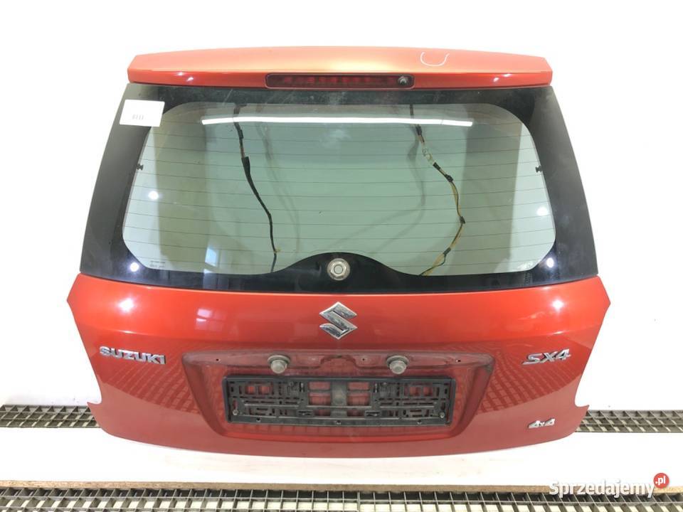 KLAPA TYŁ SUZUKI SX4 Hatchback TYLNA BAGAŻNIKA sprzedam