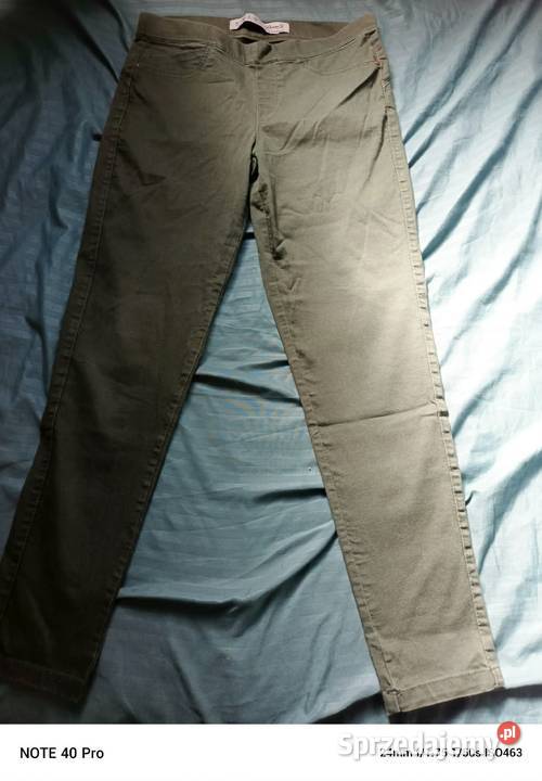 Denim Co Khaki JeggingsRozmiar 10 UK38 EUR zielony Odzież damska Wejherowo