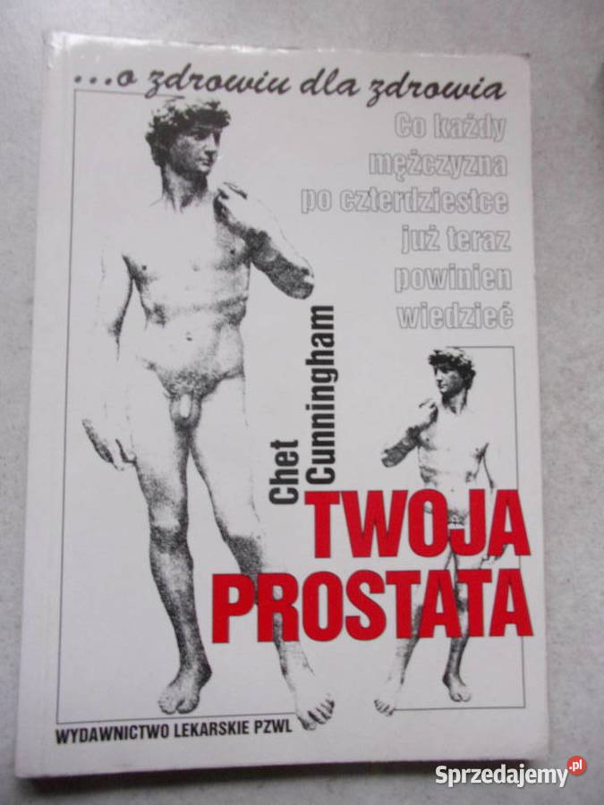 Książki na temat PROSTATY panów którzy maja z miękka Warszawa sprzedam