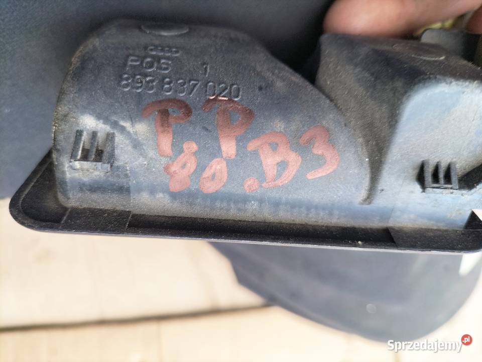 AUDI 80 B3 80B3 KLAMKA RĄCZKA WEWNĘTRZNA DRZWI Wyposażenie wnętrza Kamień-Kolonia