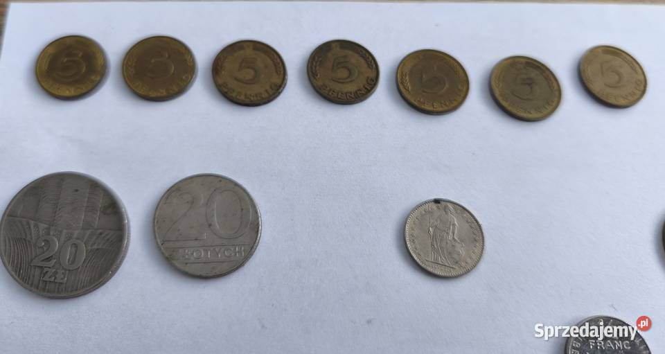 Stare monety polskie zagraniczne Bielsko-Biała