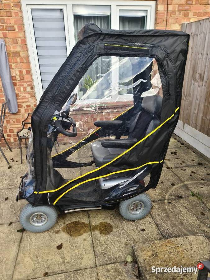 Skuter Inwalidzki z kabiną składaną Shoprider Sprzęt medyczny podkarpackie