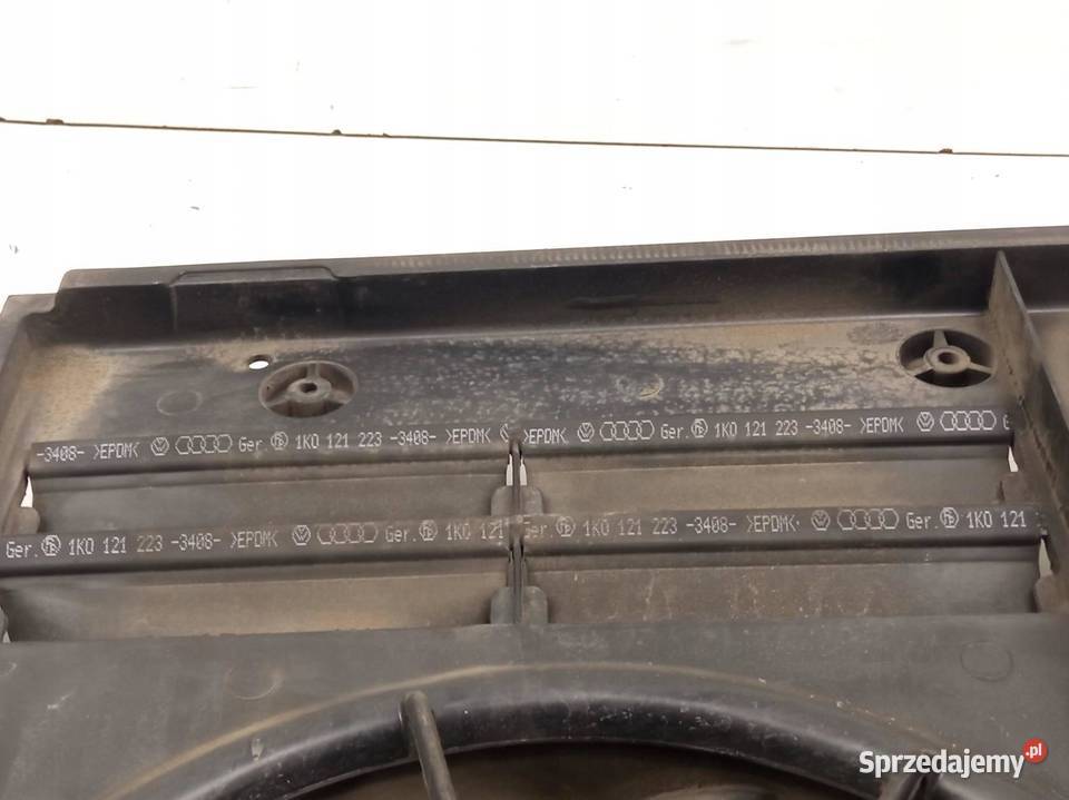 WENTYLATOR CHŁODNICY 20 TDI OCTAVIA A3 LEON GOLF