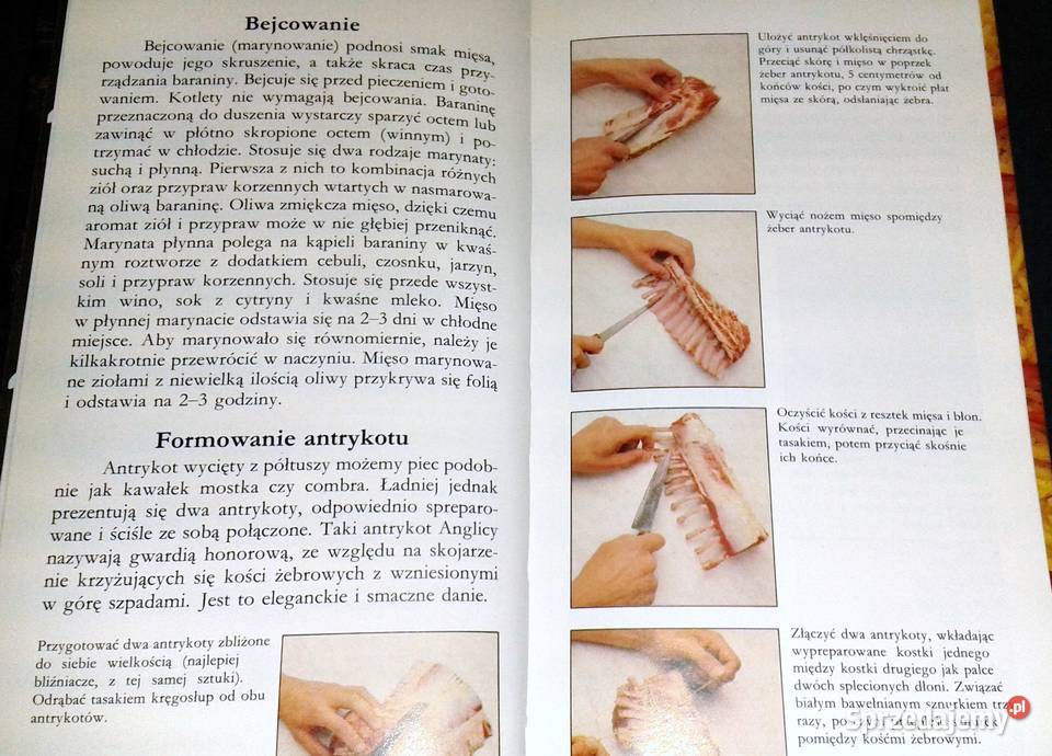 Encyklopedia sztuki kulinarnej Tom 30 Jagnięcina twarda Kultura i Rozrywka