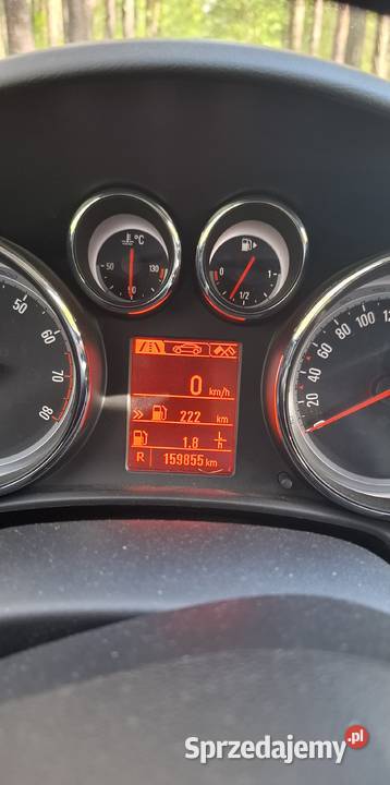 Opel Astra Notchback 16 Turbo 170 Automat 2014 r Pruszków