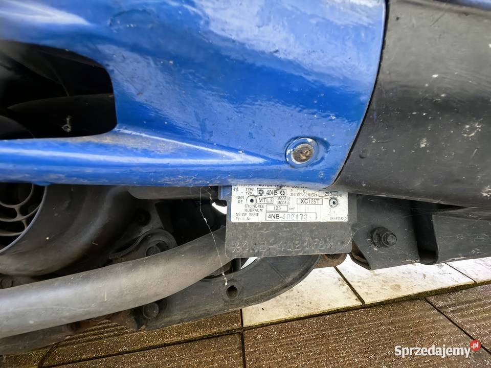 Skuter motocykl Yamaha flame pomorskie Sopot