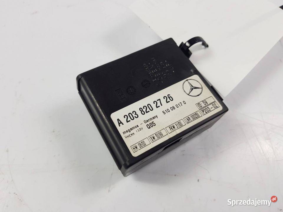 MODUŁ ALARMU A2038202726 MERCEDES W220 osobowe Lipno sprzedam
