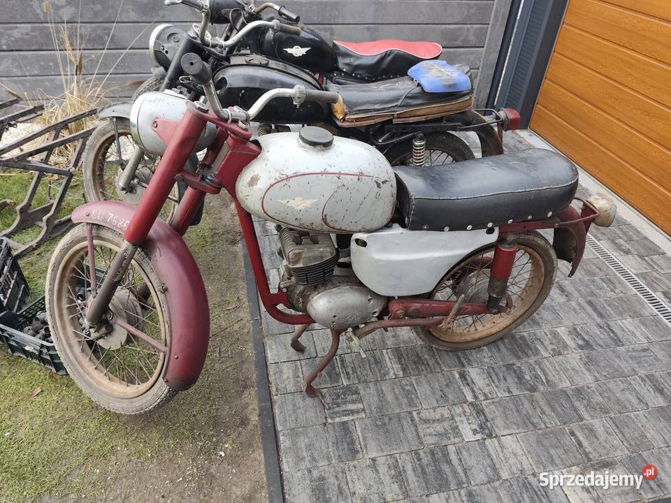 Zestaw 3 wsk B3 b1 garbuska rama shl Nekla