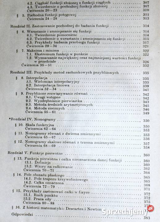 Matematyka kl 3 LO Stefan Straszewicz lubelskie Chełm
