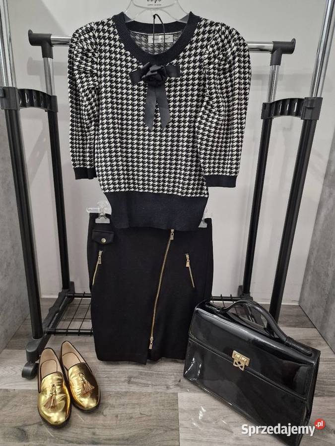 Czarna ołówkowa spodnica S Żywiec sprzedam