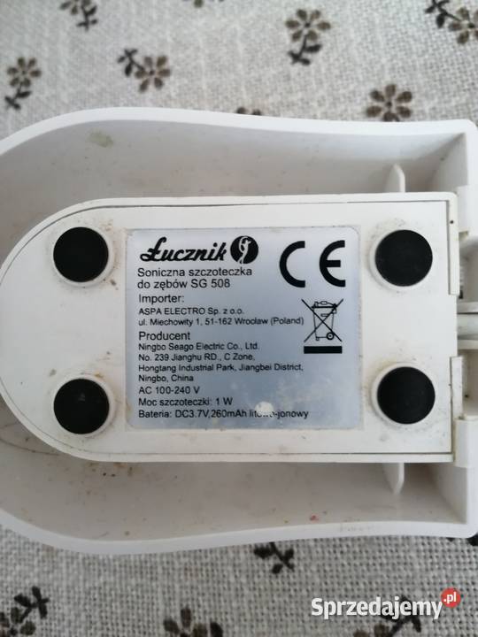 ŁADOWARKA ŁUCZNIK SONICZNA SZCZOTECZKA SG 508 mazowieckie Warszawa