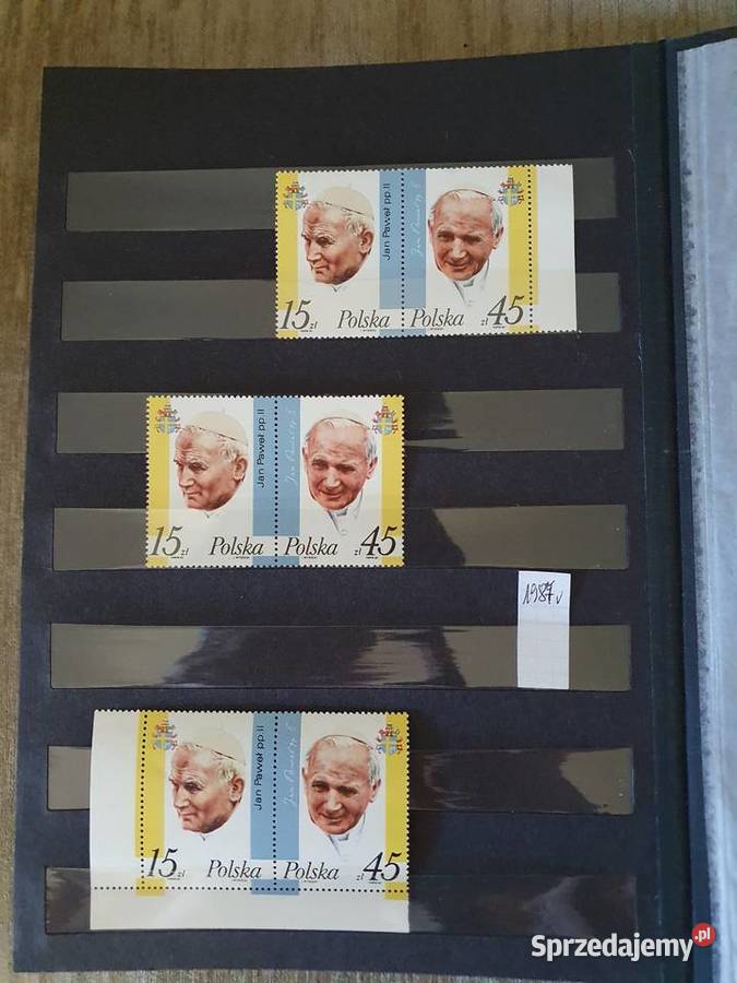 Klaser Znaczki JP II Sacrum i Profanum Andrychów