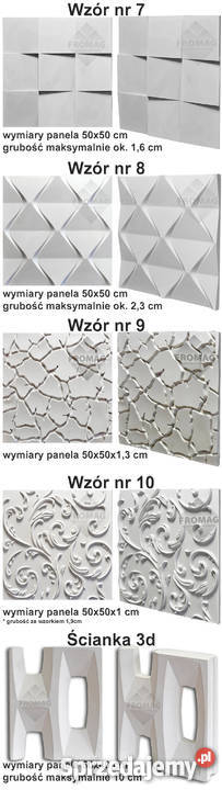 płyty dekoracyjne PANEL 3D panele ścienne Oleśnica sprzedam