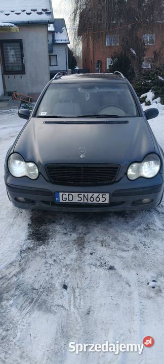 Mercedes CClass 22 szary mazowieckie