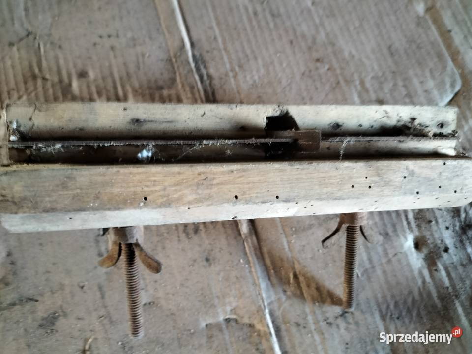 hebel strug drewniany antyk