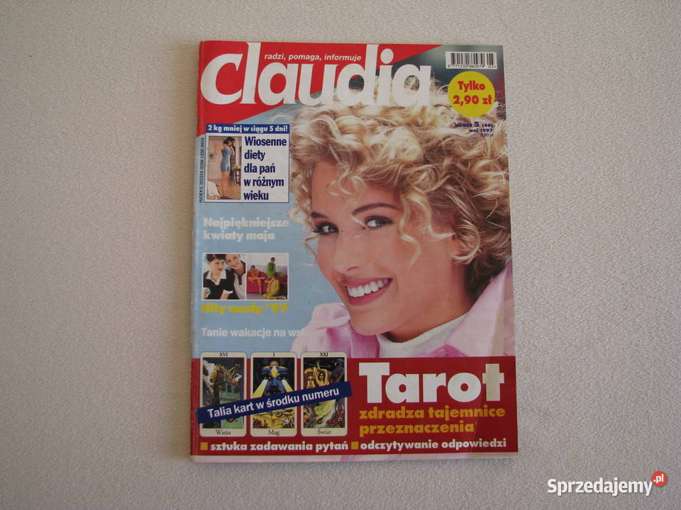 Magazyn Claudia miesięcznik z lat 1997 2013 Czasopisma sprzedam