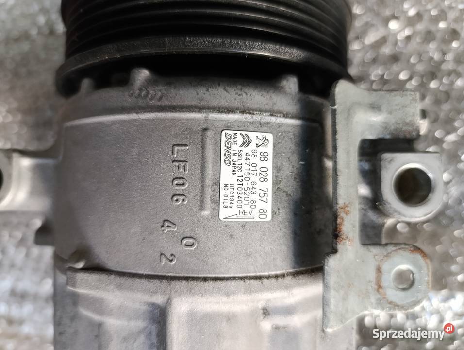 Kompresor klimatyzacji CITROEN PEUGEOT łódzkie Zduńska Wola