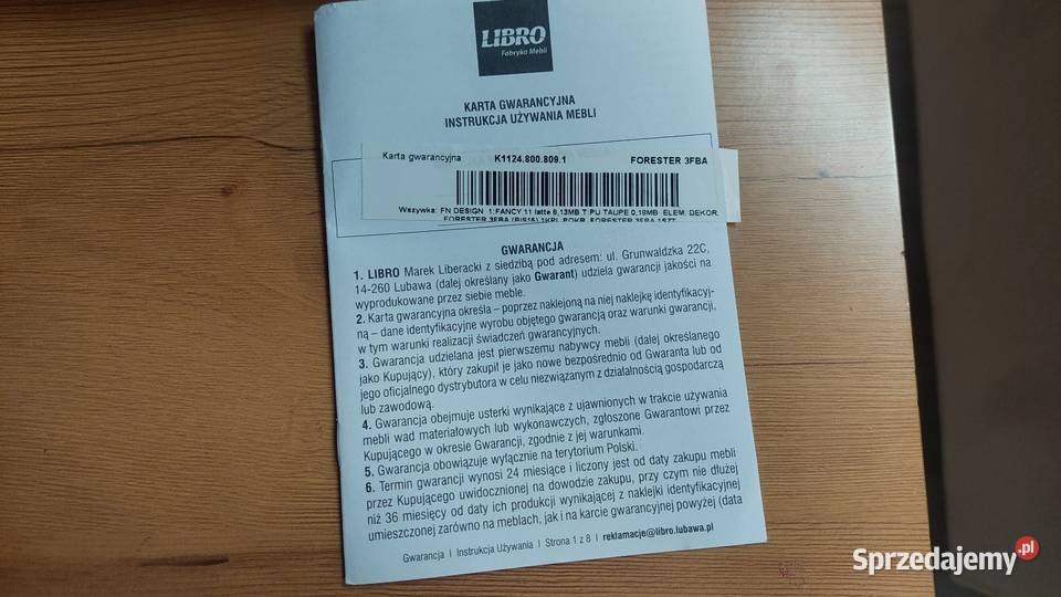 Sofa Forester 3osobowa Poznań